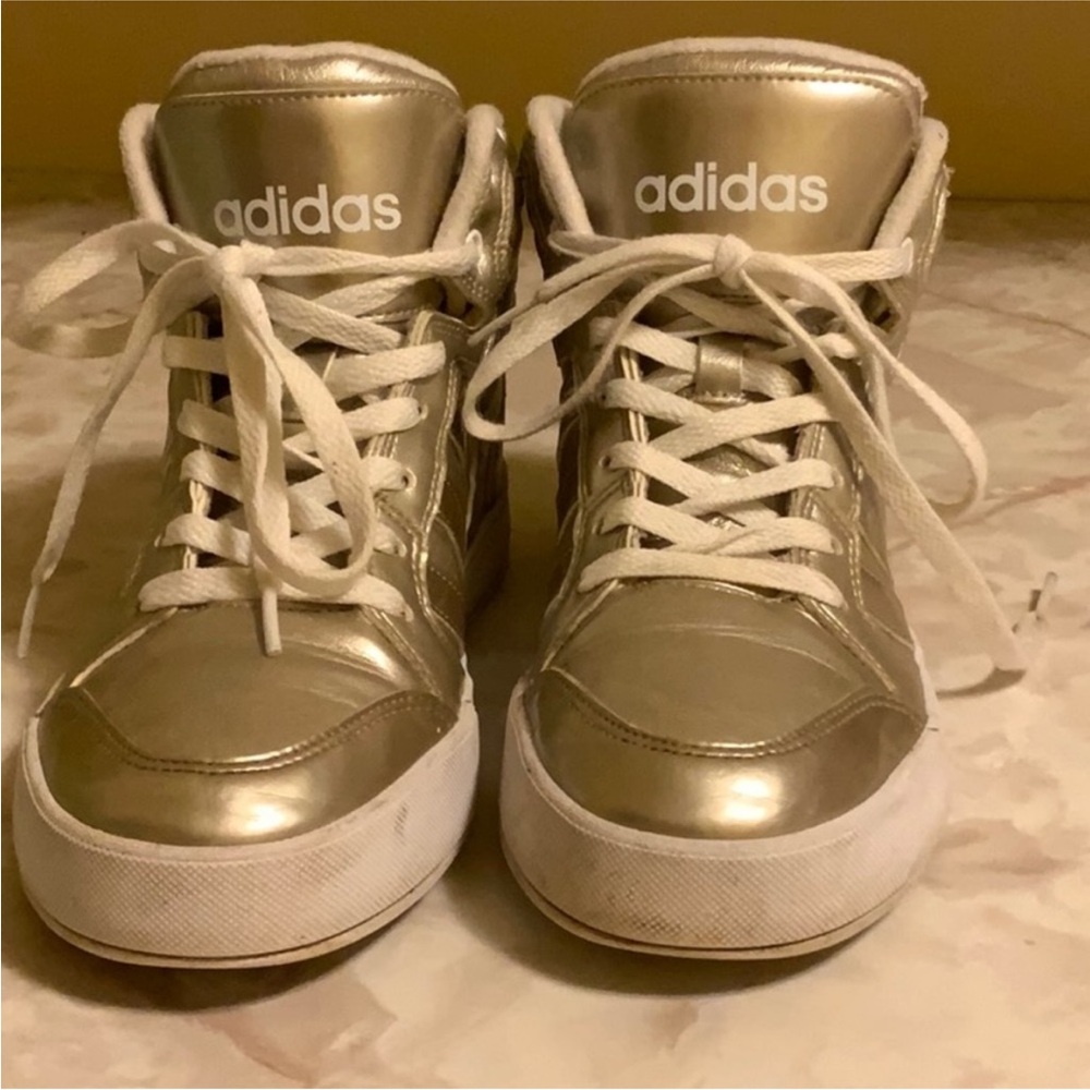 Adidas Gold Sneakers